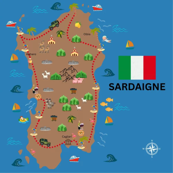 roadbook 4x4 Sardaigne
